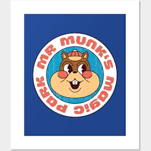 Mr Munks Magic Park Emblem Posters and Art